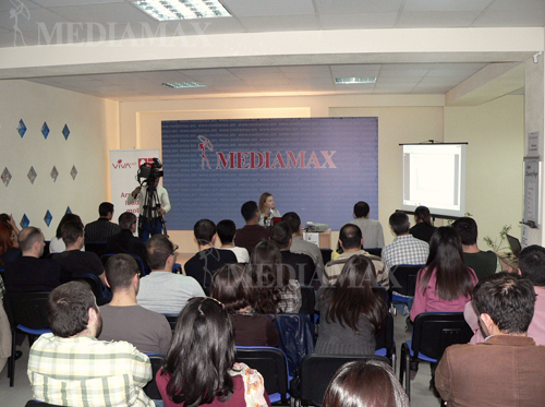 Состоялся второй мастер-класс в рамках инициированного Медиамакс проекта Yerevan Web Meetings
