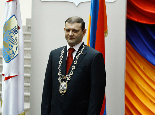 Новый мэр Еревана Тарон Маргарян