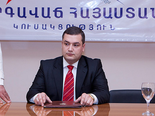 Member of the political board of “Prosperous Armenia” party (PAP) Tigran Urikhanyan