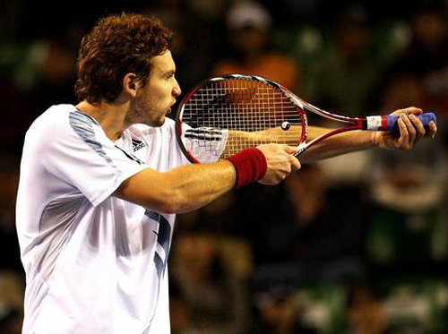 Tennis player Ernests Gulbis
