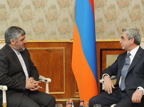  Rauf Sheibani and Serzh Sargsian